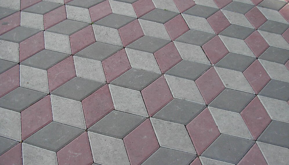 customized block paving patterns